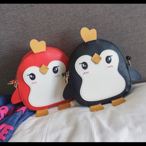Penguin Purse Red Crossbody - Picture 4 of 4